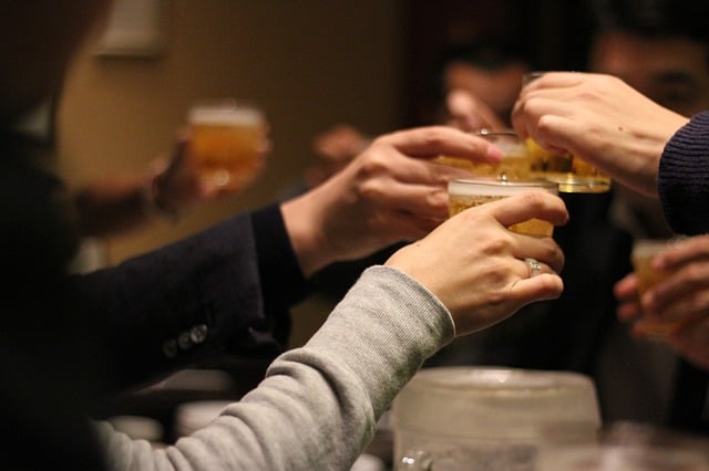 夫婦の飲み会